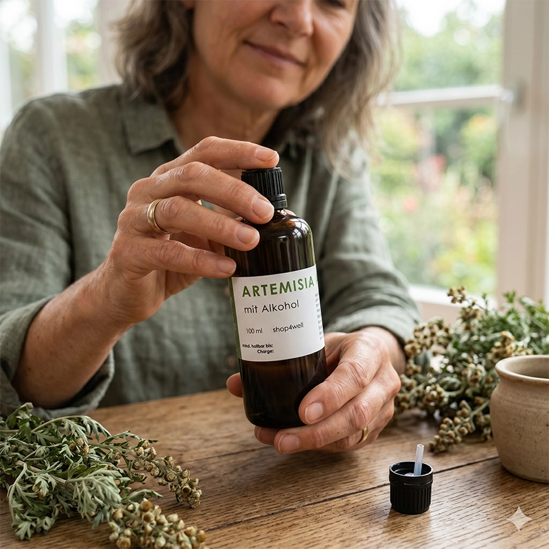 Artemisia annua 100ml mit Alkohol - Urtinktur