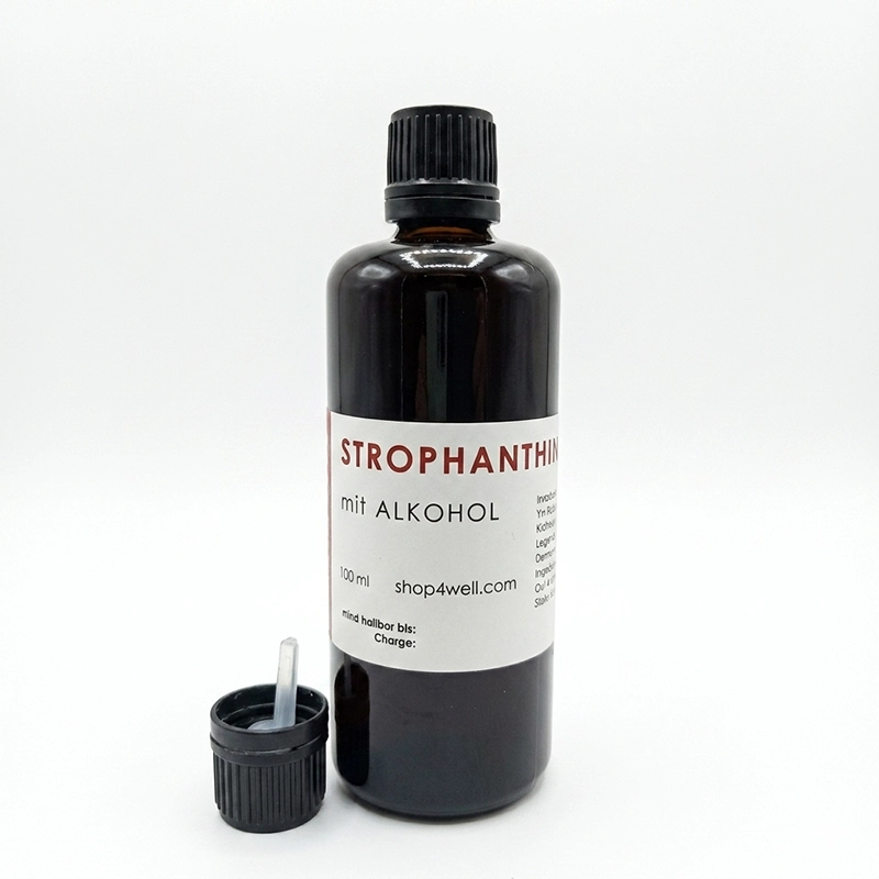 Strophanthin -G (Gratus) 100ml mit Alkohol - Urtinktur